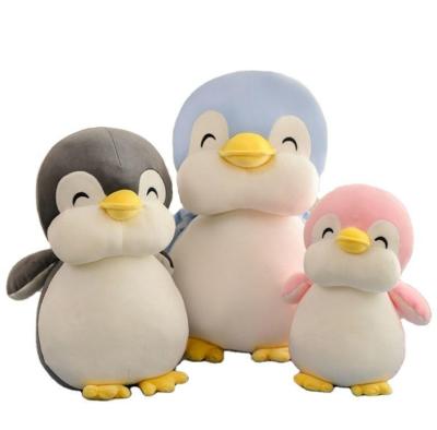 China Animal Pink Gery Black Penguin Plush Toys Antarctic Gift Toy Quality Cute Soft Stuffed Penguin Plush Toy Low Moq 25cm 30cm Children Kids Gift for sale