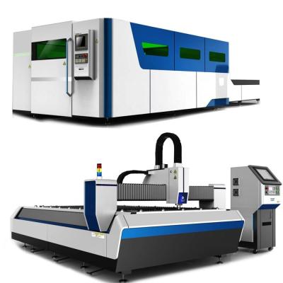 China Laser CUTTING 1000w 2000w 3000w 4KW CNC Sheet Metal Fiber Laser Cutting Machine Plate Welding Machine Tool for sale