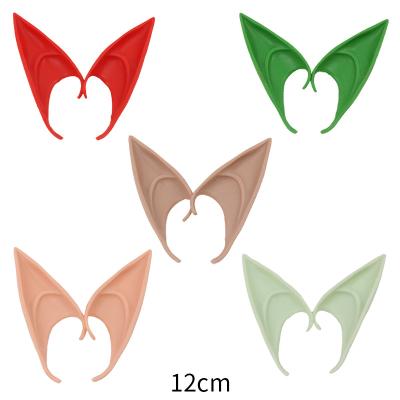 China Rubber Angel Ears Christmas Decoration Elf Halloween Party Cosplay Photo Props Leprechaun Prom Party Supplies for sale