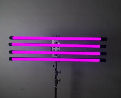 China 2ft 60cm 25W Battery Operated RGB Led Tube DMX 512 Camera Photo Studio LED Visual Photographic Lighting GT-L060-RGBW25W for sale