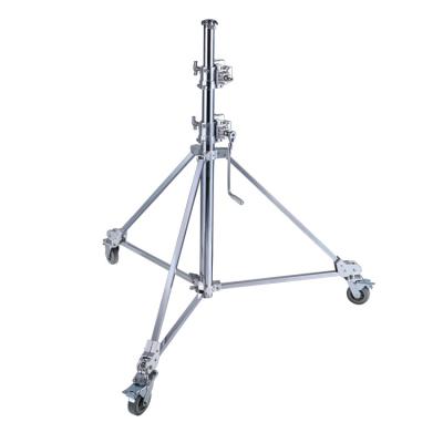 China Heavy Duty Video Camera 3.45m Stainless Steel Camera Shooting Accessories Studio Tripod Photography Stand for sale