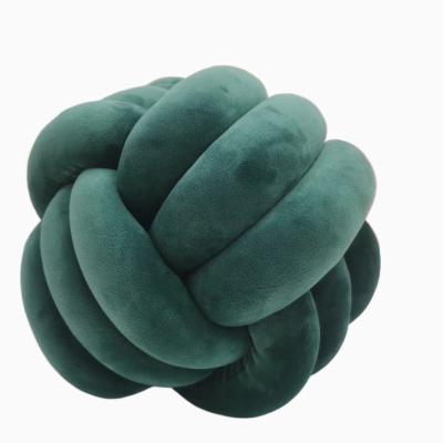 China 27*27cm Amazone Household Anti-Static Choice Knot Ball Pillow Home Decoration Cushion Tile for sale