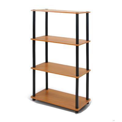 China Wholesales Single Sided And High Quality Combo Iron Wooden Shelf Universal Display Rack for sale