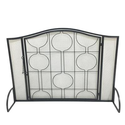 China Wholesales Customized Metal Fireplace Fireplace Stand Screen Cover Guard RC170078 for sale