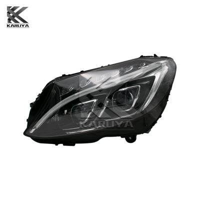 China Applicable to Mercedes Benz C200 c class C260 w205 205067902 205068002 auto half headlight assembly W205 for sale