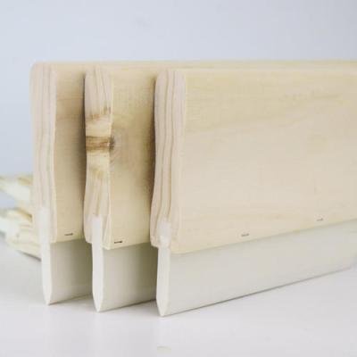 China Silk Screen Printing Squeegee Blade with Wooden Handle for Silk Screen Printing for sale