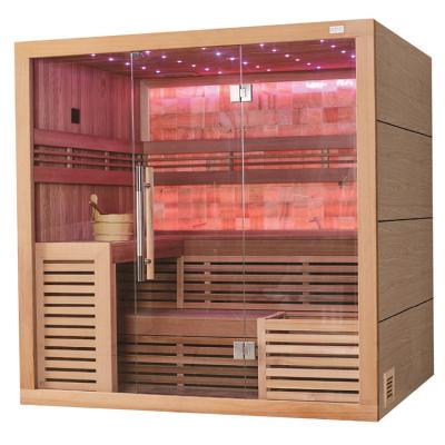 China Modern Outdoor Steam Sauna Wooden Colorful Infrared Indoor Dry Spa Heater Sauna Rooms Steam Baths for sale