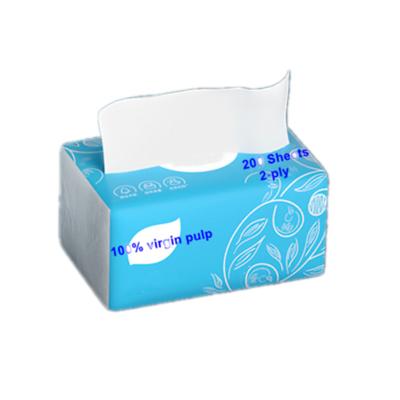 China Soft Comfortable 2-Ply Facial Tissues Household Soft 200 Daily Tissue Papers Per Bag for sale