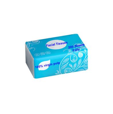 China Soft Box Tissue Tissue Paper Box Facial Tissue Maker for sale