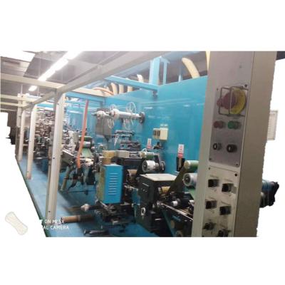 China cost effective used 155mm panty liners panty liner machine 155mm second hand pantiliner making machine for sale