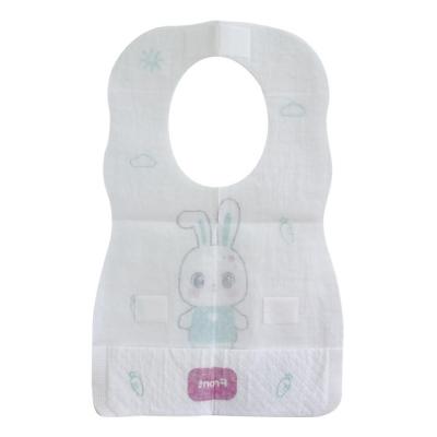 China 2021 Hot Wholesale Disposable Muslin Organic Cotton Drool Bandana Baby Washable Waterproof Bibs for sale