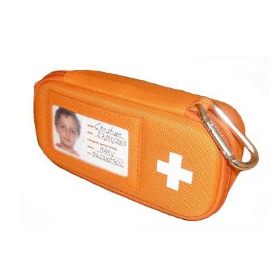 China Durable Empty Emergency Treatment Bag Medical First Aid Bags Travel Medical Organizer Storage Pouch Hardcase With Internal Insulation for sale