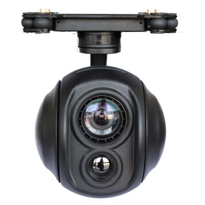 China TOPOTEK NIGHT VISION Dual EO + IR Sensor Fusion Gimbal Camera for UAV /drone for sale