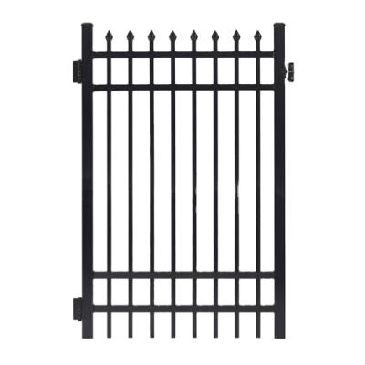 China Easily Assembled Aluminum Garden Fence with Pressed Speartop for sale