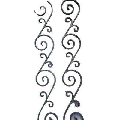 China Easily Assembled Wrought Iron Rolls of Wrought Iron Decorative Pieces for sale