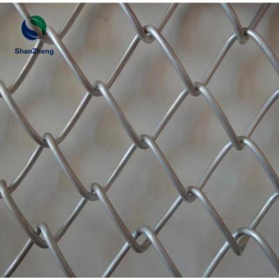 China Easily Assembled Hot Dipped Galvanized Chain Link Fence Commerical Fence for sale