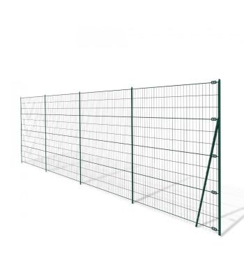 China Easily Assembled PVC Coated Galvanized Welded Soft Mesh Fence Euro Fence Netting Garden Ground Playpen Barrier Rolls for sale