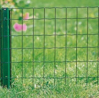 China Easily Assembled PVC Euro Fence Holland Plastic Coated Welded Fencing Mesh Garden Border Soft Rolls Netting for sale