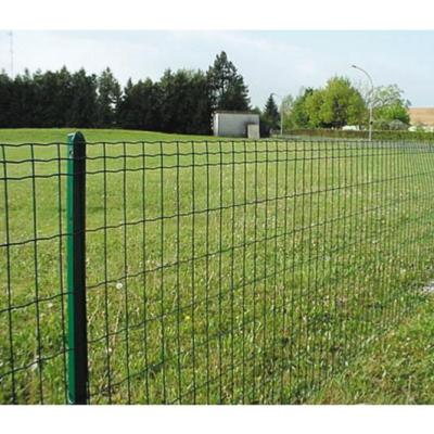 China Easily Assembled PVC Euro Fence Holland Plastic Coated Welded Fencing Mesh Garden Border Soft Rolls Netting for sale