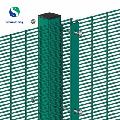 China Easily Assembled High Security Welded 358 Mesh Fence Climb System 1/2