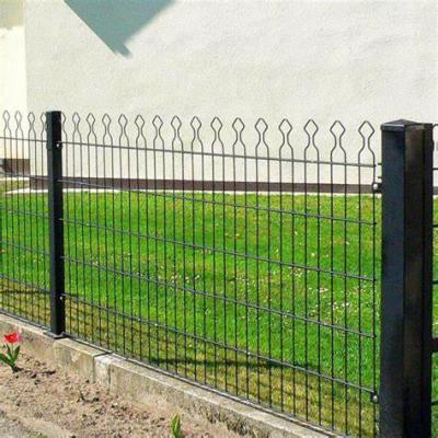 China Easily Assembled Wave Arco+Wave Bars Easily Assembled Exterior Bars Deco Arco Panels Fence Mesh Decoration Modern Garden Yard Fence Gate for sale