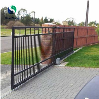 China Garden Fence Sliding Gate Aluminum Automatic Electric Operation Standard Easily Assembled And Available Customized for sale