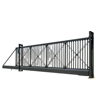 China Garden Fence Sliding Gate Aluminum Automatic Electric Operation Standard Easily Assembled And Available Customized for sale