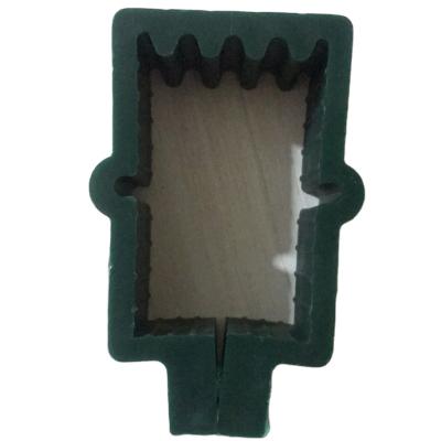 China Easily Assembled Plastic Fence Clamps In Place Fixing Plastic Cover Pads Clips With Bolts Nuts Screws Accessories Fasteners for sale