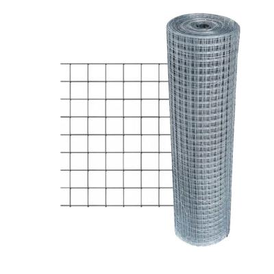 China Easily Assembled Galvanized Welded Wire Mesh USA Construction Barrier Mesh Rolls Welded Wire Fence Guardrail for sale