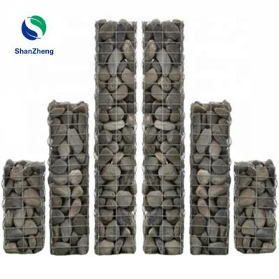 China Welded Gabion Square Hole Gabion Box For Garden Wall Gabion Beach for sale