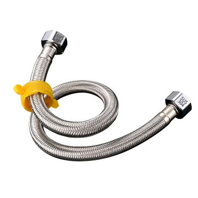 China Construction Stainless Steel Corrugated Metal Flexible Braided Hose Connector For Water for sale