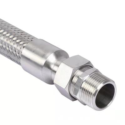 China Construction direct sales are soft and easy to use metal flexible hose high pressure metal braided stainless steel corrugated hose for sale