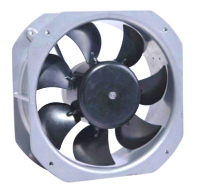 China Hotels dc 400mm sheet steel external rotor motor axial fans for sale