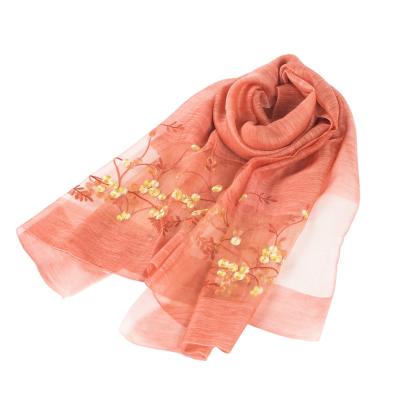 China Soft Rulan personaliized silk woolen scarf for women for sale