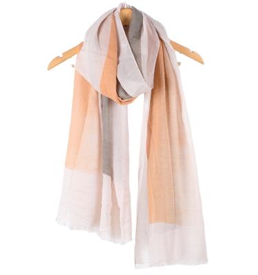 China Softly 2021 spring and summer custom print polyester fashion chiffon scarf for sale