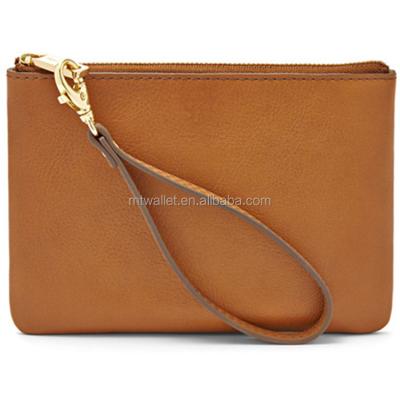 China Genuine Leather Wrist Women Leather Wallet / Low Price Ladies Leather Peers Hand Wallet Ladies Wallet for sale