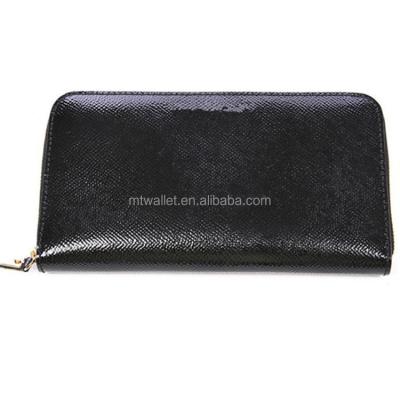 China ENBERY RFID Wallet Women Blacks Designer Long Zipper Wallet for sale