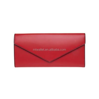 China Factory supplier wholesale leather envelope wallet/handmade leather wallet fashion wonderful wallet for sale