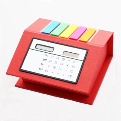 China papercard calculator home notepad box note sticky notepad GR321048 for sale