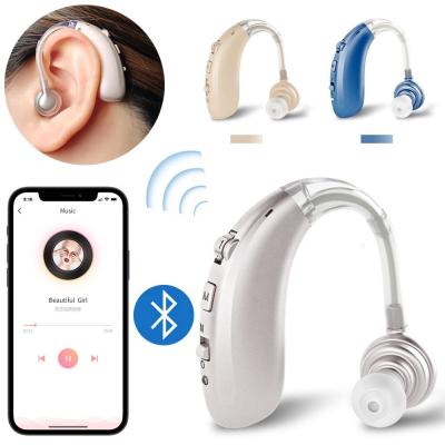 China High Quality Rechargeable Blue Tooth Digital Hearing Loss People Hearing Aid Audifonos For Deaf A-360D for sale