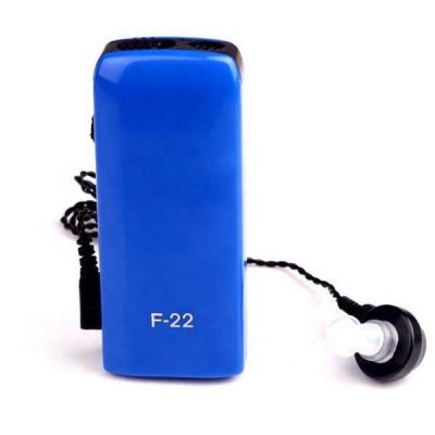 China AXONE Audifonos Personal Sound Amplifier Hearing Loss People Pocket Electronic Analog Deaf Hearing Aid Sale Personal Sound Amplifier F-22 for sale