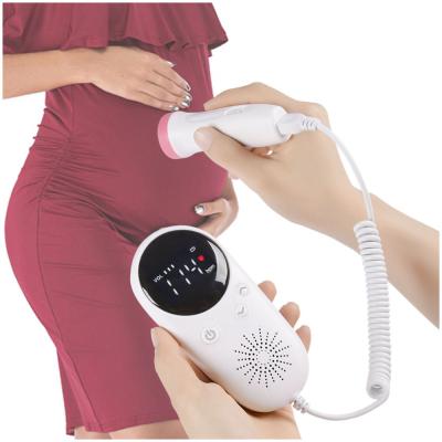 China Hot Selling Market Fetal Doppler 3.5 MHz 2.5MHz Doppler Costa Rica Built-in Speaker Fetal Stethoscope for sale