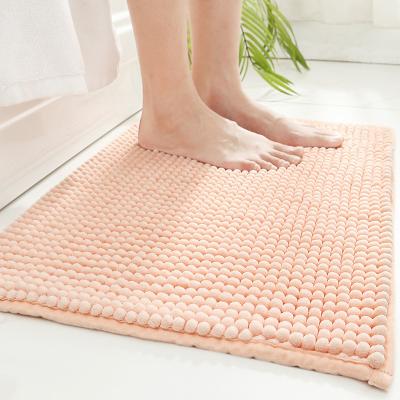 China Customized Anti-Slip File Chenille Door Mat Adult Woven Office Washable Anti-Slip Hotel Pastoral for sale