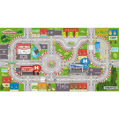 China City Traffic Outdoors Party Mat City Driver Car Washable Play And Toys Kids Educational Play Mat For Bedroom for sale