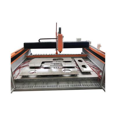 China Building Material Shops Hot Sale 133L Factory Wholesale Price Triaxial CNC Polishing Machine Stone Edge Profiling Router Polishing Machine for sale