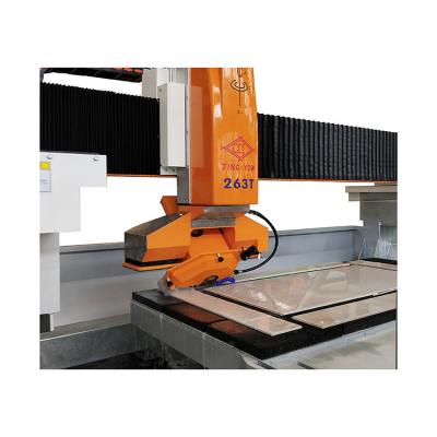 China Building Material Stores 263T Wholesale Price Multi-bladed Stone Saw Belt Type Five-Axis Chainsaw Stone Cutting Machine Belt Sawing Machine for sale