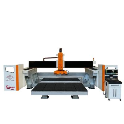 China Building material stores 263T factory directly sell diamond sawing machine for stone type five-axis cnc stone processing machine belt sawing machine for sale