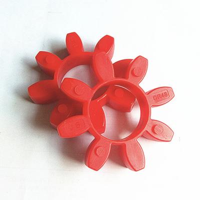 China High Quality Elastic Shaft Connections Pad Polyurethane Plum Blossom Pad for sale