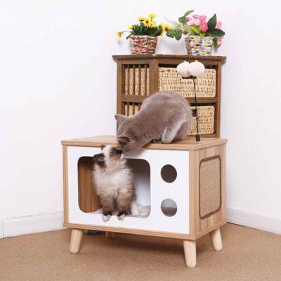 China Viable Luxury Furniture Cat Tree from Kitten Activity Tower Condo for sale