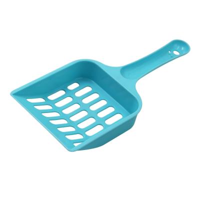 China Viable Plastic Cat Litter Scoop Animal Puppy Dog Garbage Scoop For Cat Support Customized Packaging Cat Garbage Shovel for sale